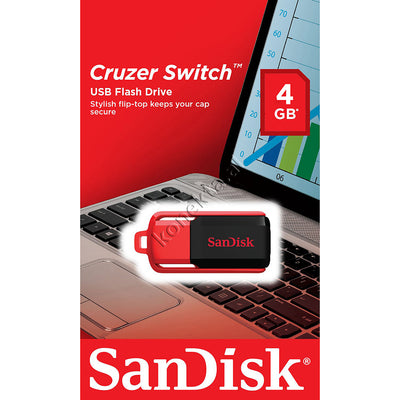 Usb Flash Drive Sandisk Cruzer Switch 2 / 4 / 8 / 16 / 32gb