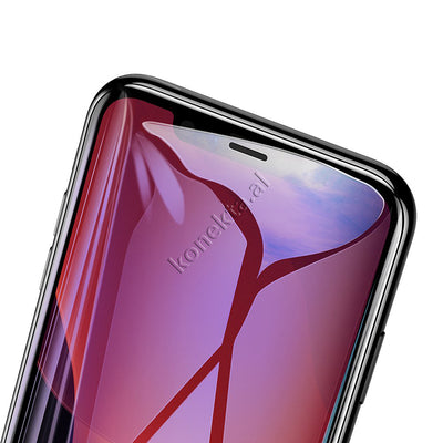 Xham Mbrojtes 3d Baseus 2 Ne 1 Full Coverage Curved Tempered Glass Protector  Per Iphone X / Xs / Xr / Xs Max
